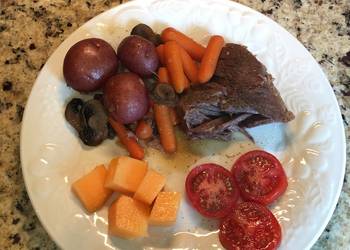 Without Fail Prepare Recipe Chuck Pot Roast with Baby Carrots  Baby Red Potatoes Savory Delicious Without Fail Prepare Recipe Chuck Pot Roast with Baby Carrots  Baby Red Potatoes Savory Delicious