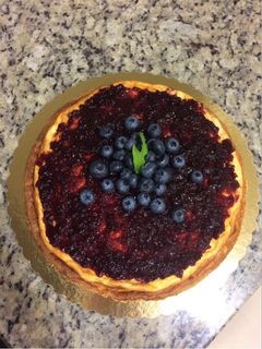 Una foto de Cheesecake para diabéticos -sin azúcar y con todo el sabor!