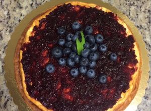 Una foto de Cheesecake para diabéticos -sin azúcar y con todo el sabor!