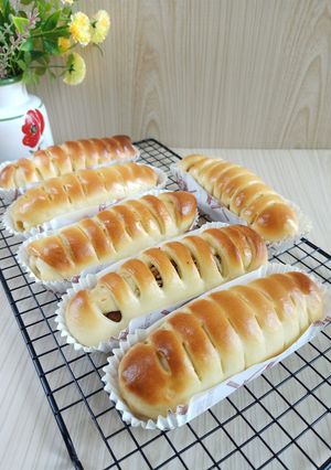 Foto resep Roti Pisang Keju