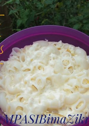 Foto resep Macaroni Schotel kukus MPASI 8 bulan 4 bintang
