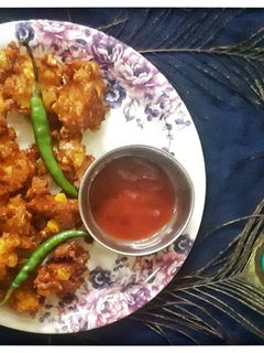 कॉर्न पकोडा (corn pakoda recipe in marathi) रेसिपी चे मुख्य फोटो