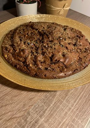 Une photo de Cookie brownie géant