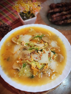 Foto resep 309. Cah Sawi Putih Telur Yampung
