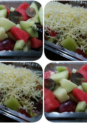 Foto resep Salad Buah Extra Yummy with Secret Mayo