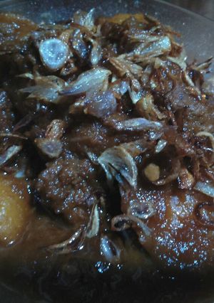 Foto resep Lapis Daging & Kentang