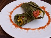 A picture of palak cheese rolls