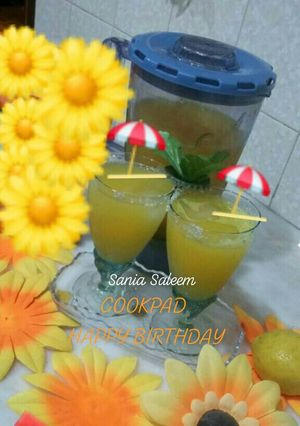 A picture of Orange Cooktail Drink.