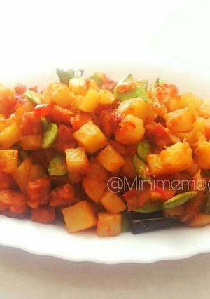 Foto resep Kentang Pete Balado