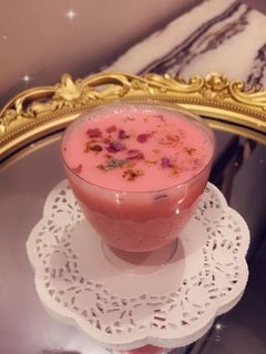 صورة لوصفة حليب الورد 🌷🌺🌷🌺