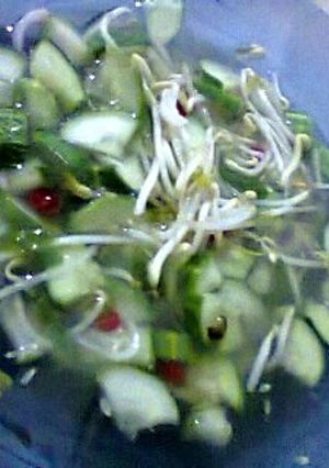 Foto resep Acar Timun & Toge Segar