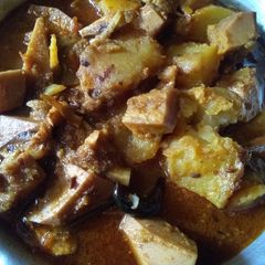 A picture of Raw jackfruit curry.