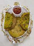 Mixed dal veggies chilla