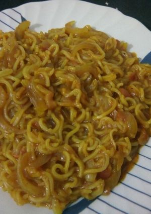 A picture of Yummy maggi.