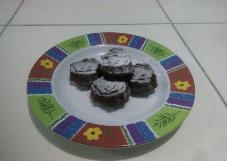 Cara termudah untuk Cinta LezatChocolatos Lava Cake🍰