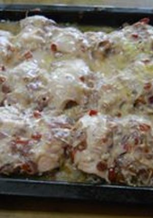 Una foto de Arrollados de pollo rellenos de verduras