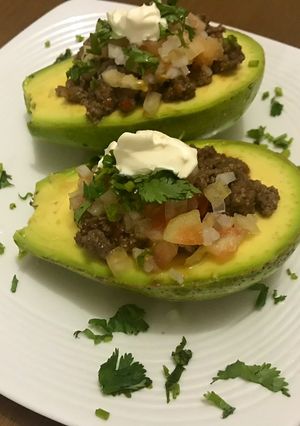 Una foto de Aguacates rellenos 🥑