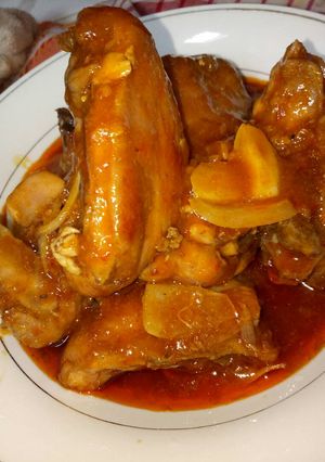Foto resep Ayam Saus Padang