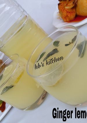 A picture of Ginger Lemonade😍😍.