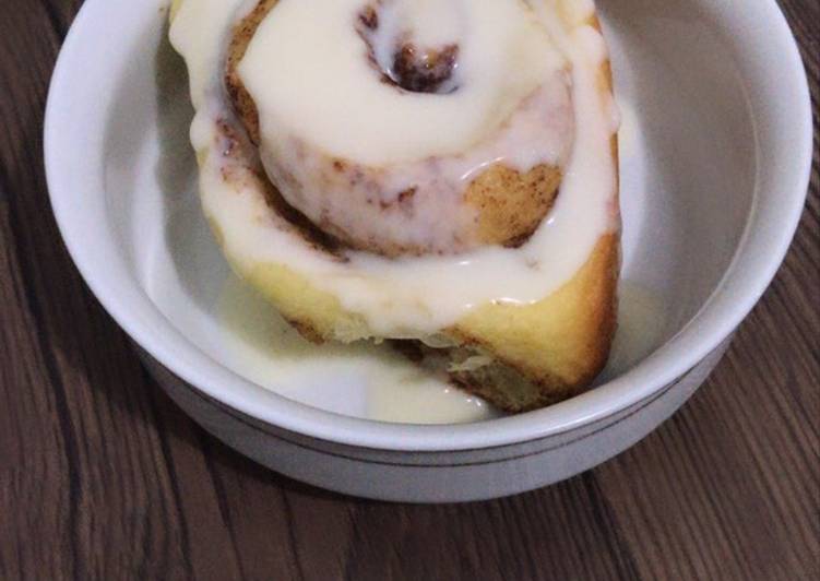 Cinnamon Rolls Tanpa Oven