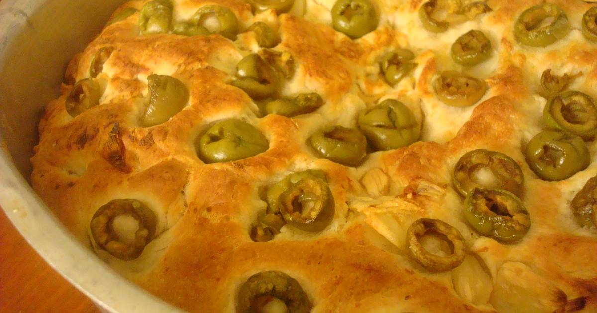 Food processor Focaccia Recipe by Sanaa A'esha Cookpad