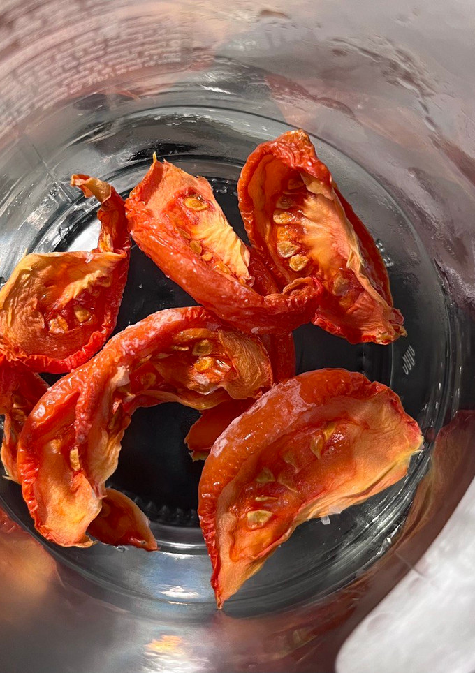 Una foto de Tomate seco en Air Frier