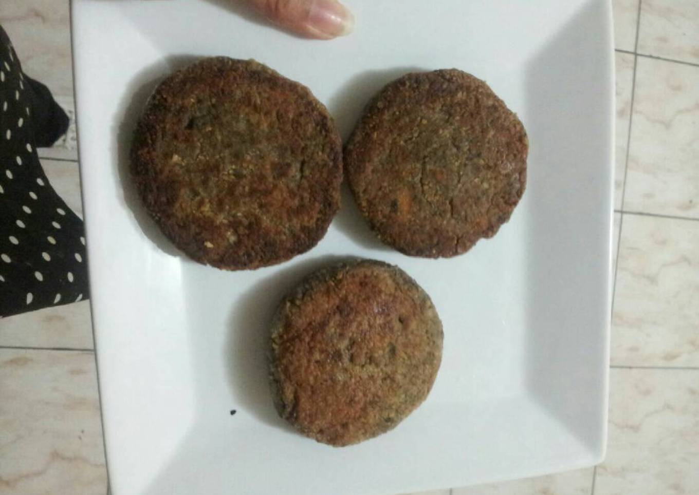Hamburguesas de lenteja