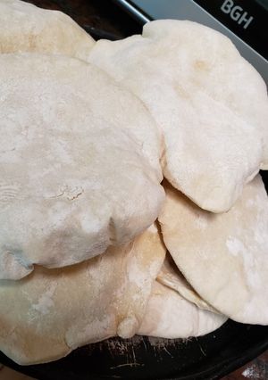 Una foto de Pan árabe