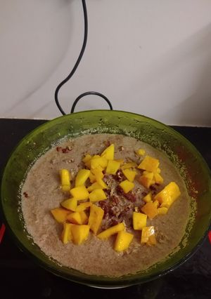 * மேங்கோ வித் பிஸ்கெட்ஸ் ஐஸ்க்ரீம் *(mango biscuit icecream recipe in tamil) செய்முறை முக்கிய புகைப்படம்