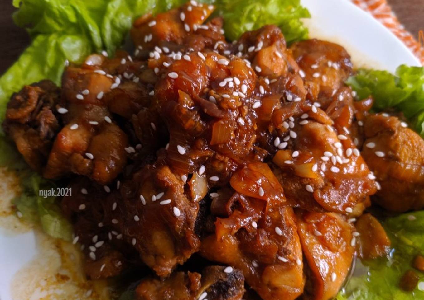 Ayam Kecap Mentega (Simple Ekonomis)