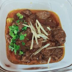 A picture of Mutton masala.