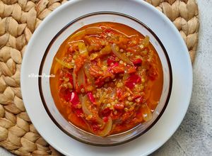 Foto resep Sanga Cabek Bawang Bombai Khas Kutai