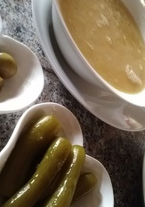 صورة لوصفة شوربة عدس ❤