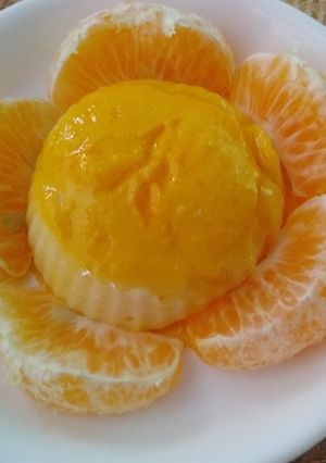 A picture of Orange pudding.