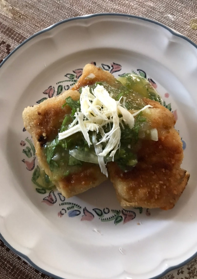Una foto de Bocadillos rellenos de quesillo
