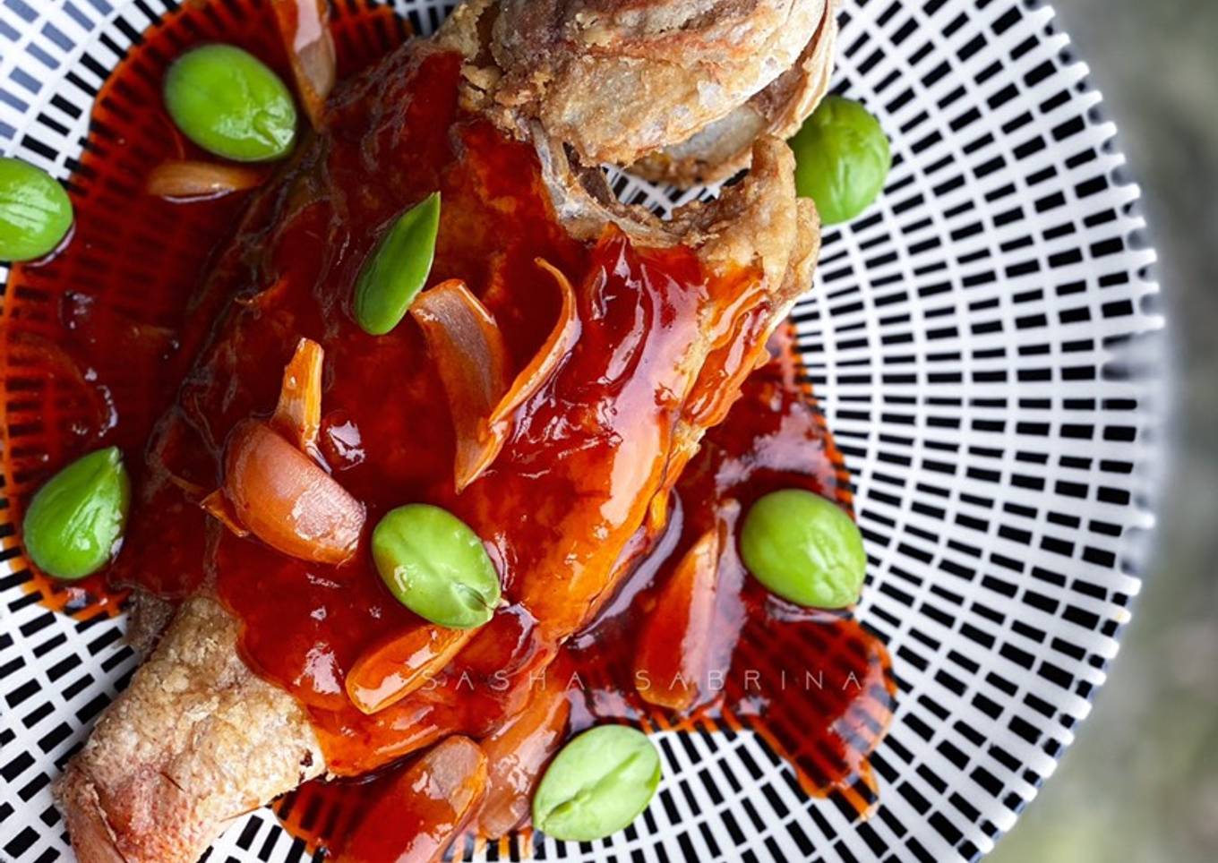 Resep Sweet & Sour Fish Petai yang Enak Banget