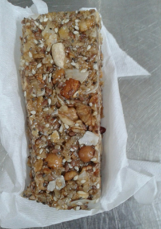 Una foto de Barritas de avena y frutos secos