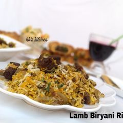 Lamb Biryani Rice A picture of Lamb Biryani Rice.