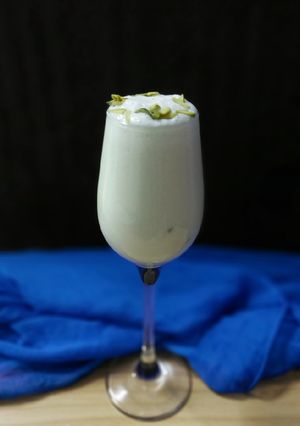A picture of Patiala lassi.
