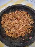 Sambal Tempe ketumbar