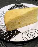 Bizcochuelo de queso crema y limón