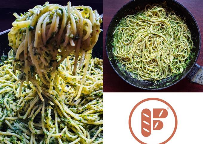 Spaghetti Al Pesto