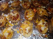 A picture of sour cream cheesy potatoes