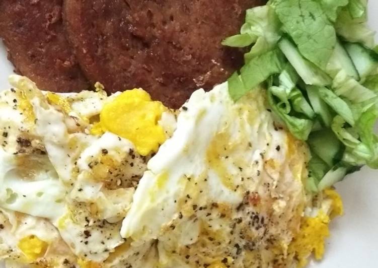 Recipe of Super Quick Homemade Over hard eggs