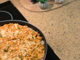 رز بالدجاج والكريمه