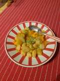 Easy vegan hotchpot with season´s veg