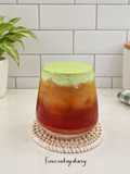 Oolong Peach Matcha Cloud