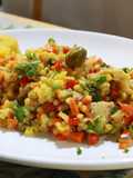 Cuscús de pollo al curry
