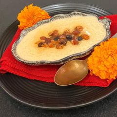 A picture of Samak Rice Kheer/ Vrat Ke Chawal Ki Kheer/ Falahari Kheer For Vrat And Upvaas 🔱🌺✨.