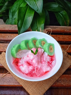 Foto resep Es Pisang Ijo